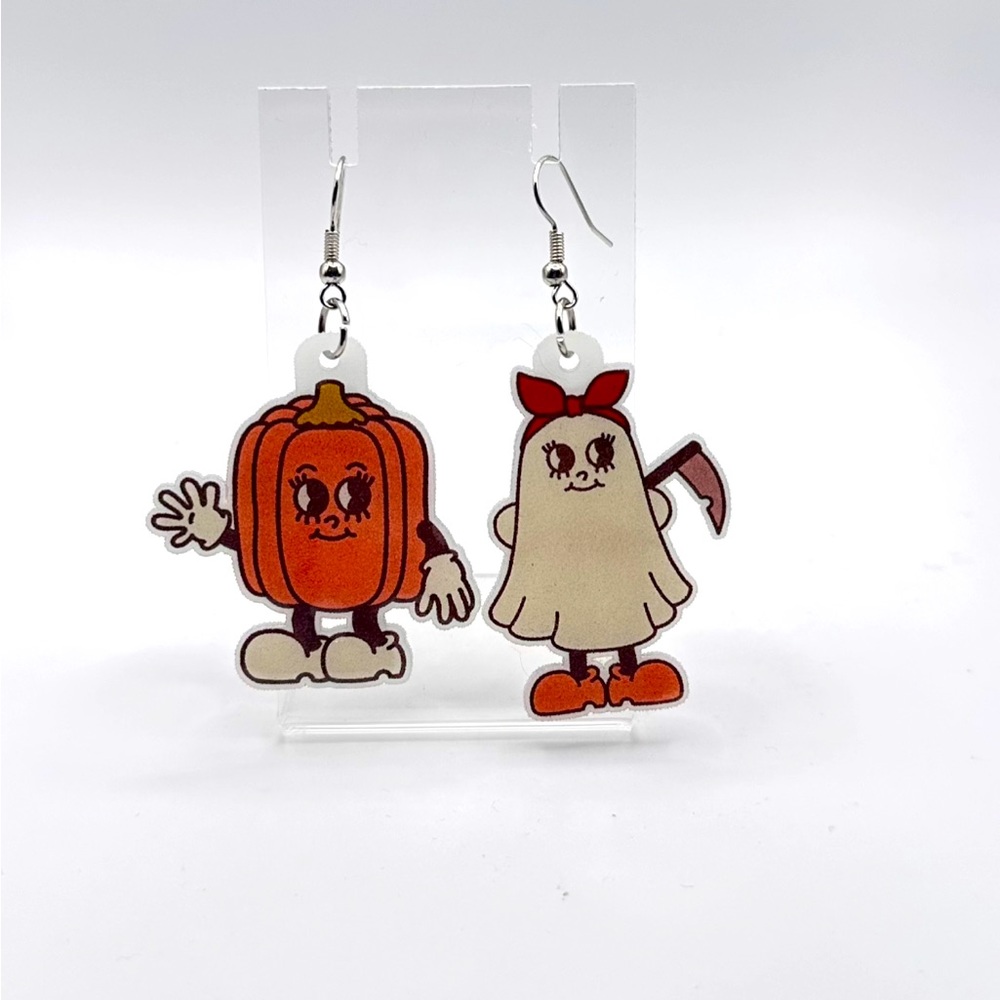Spooky earrings